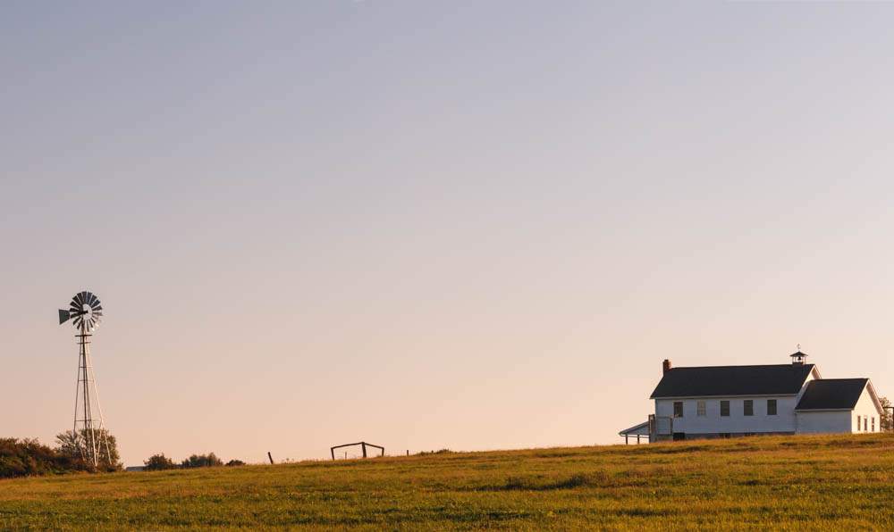 Amish homestead in Amish Country Ohio